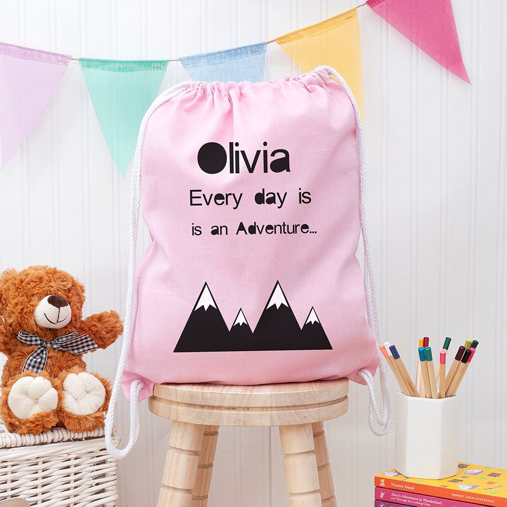 Personalised Children's Adventure PE Kit Bag, The Personal Shop, personalised gifts