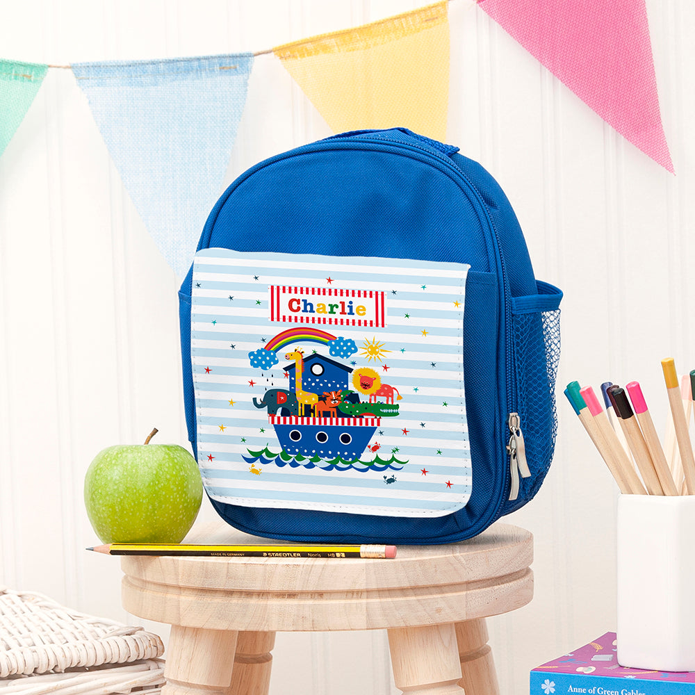 Personalised Children's Noah's Ark Lunch Bag, The Personal Shop, personalised gifts