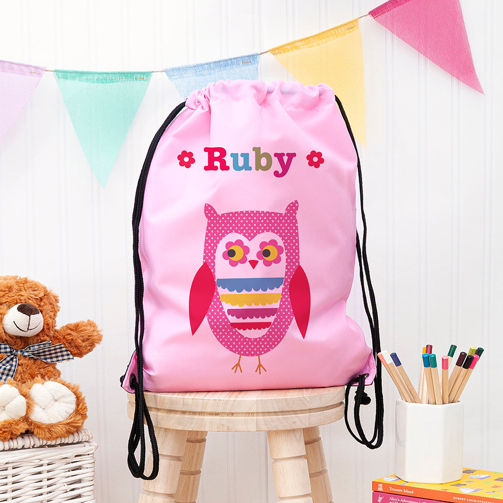 Personalised Classic Pink Waterproof Swim Bag for Girls, The Personal Shop, personalised gifts