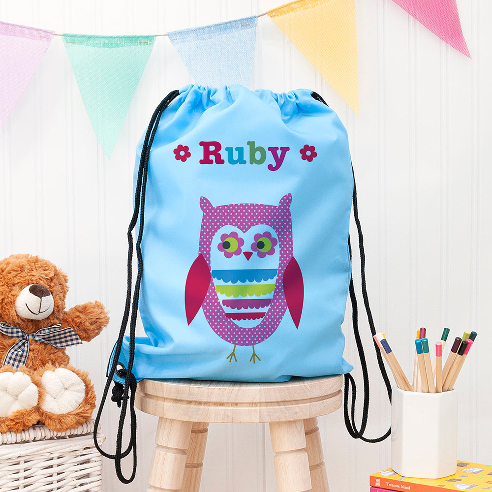 Personalised Sky Blue Waterproof Girls' Swim Bag, The Personal Shop, personalised gifts
