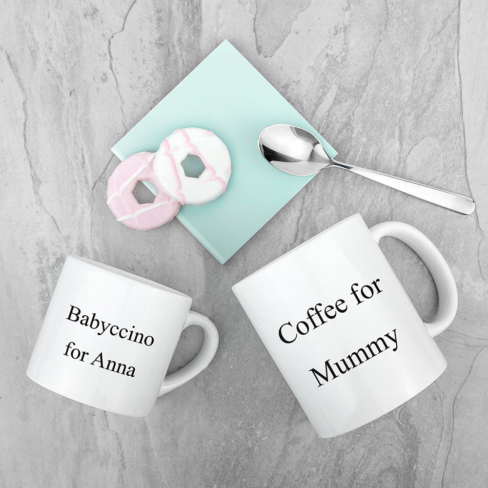 Personalised Mummy &amp; Me Together Forever Mugs