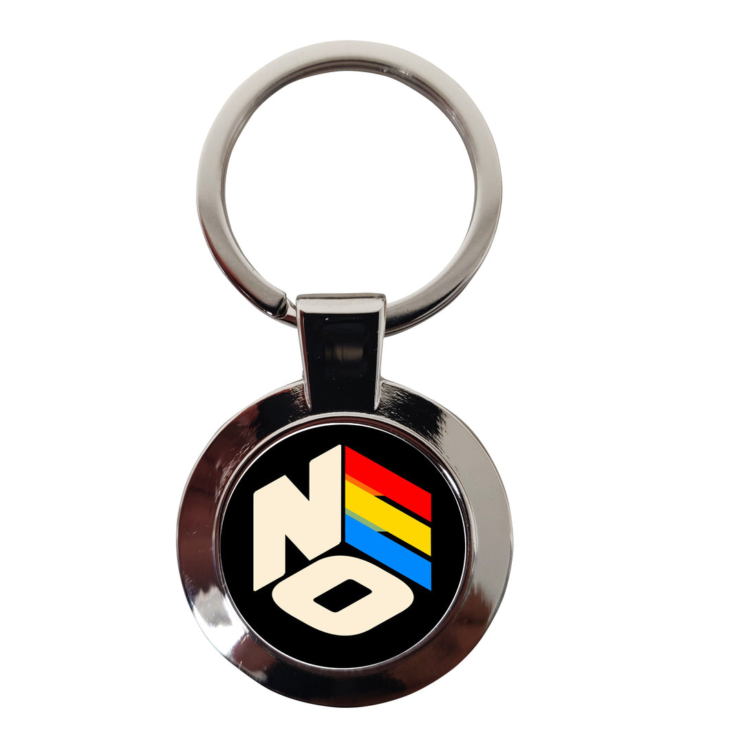 Photo Metal Round Keyring