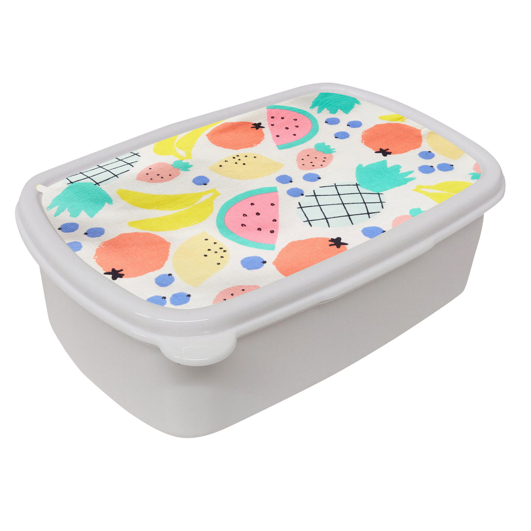 Photo White Lunch Box
