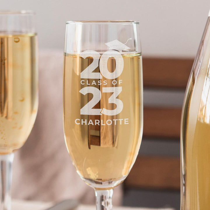 Personalised Class of Graduation Flute – alternative view