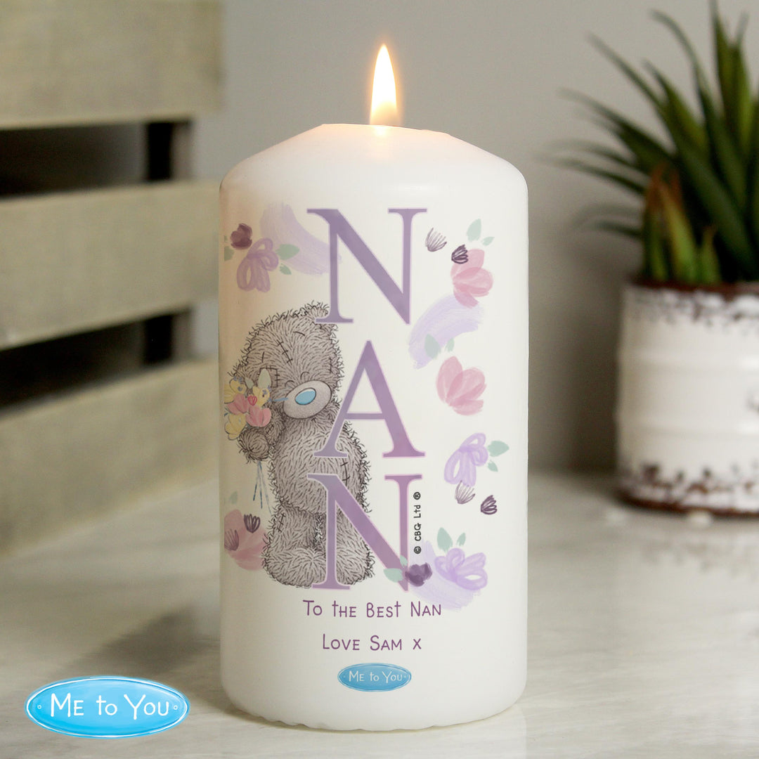 Personalised Me to You NAN Pillar Candle - alternative view