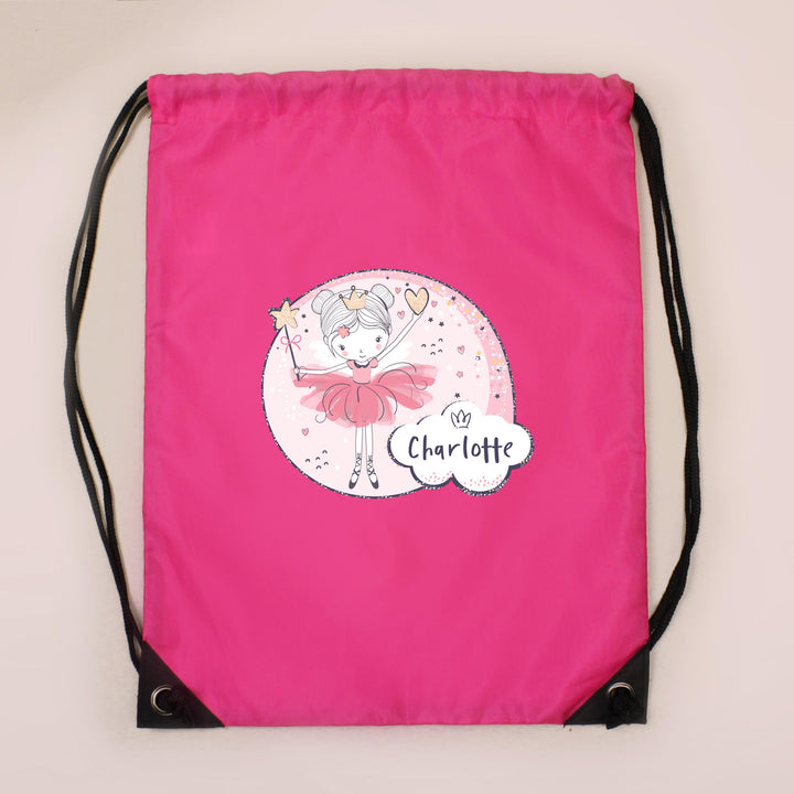 Personalised Fairy Pink Kit Bag – alternative view