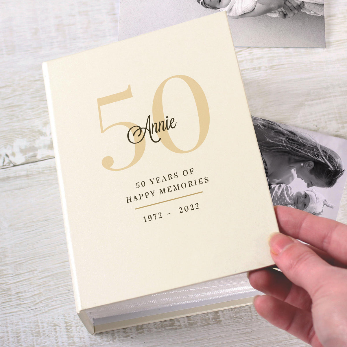Personalised Big Birthday 6x4 Photo Album with Sleeves, The Personal Shop, personalised gifts