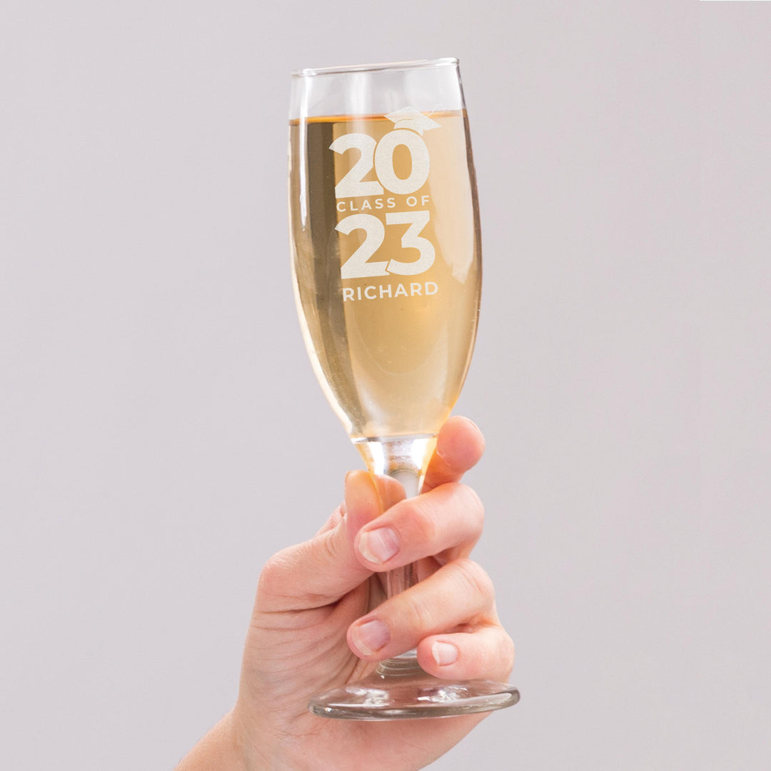 Personalised Class of Graduation Flute – alternative view