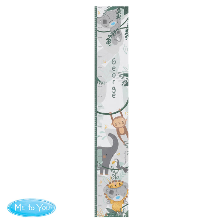Personalised Tiny Tatty Teddy Wild One Height Chart, The Personal Shop, personalised gifts