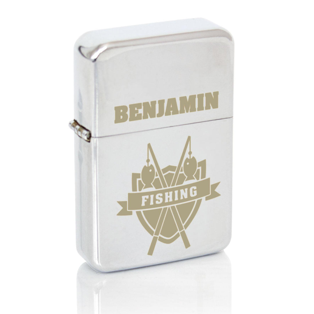 Personalised Fishing Lighter – alternative view
