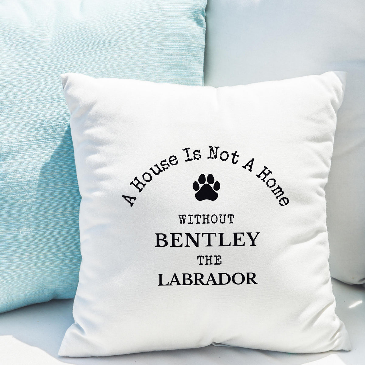 Personalised Dog Breed Cushion, The Personal Shop, personalised gifts
