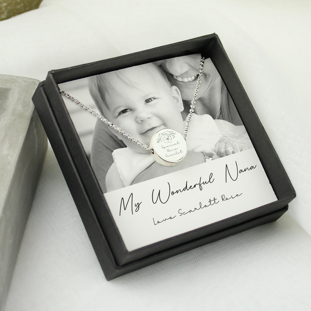 Personalised Photo Upload Necklace and Box, The Personal Shop, personalised gifts