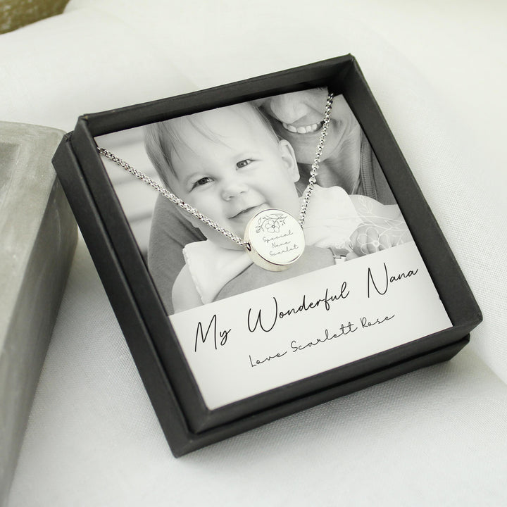 Personalised Photo Upload Necklace and Box, The Personal Shop, personalised gifts