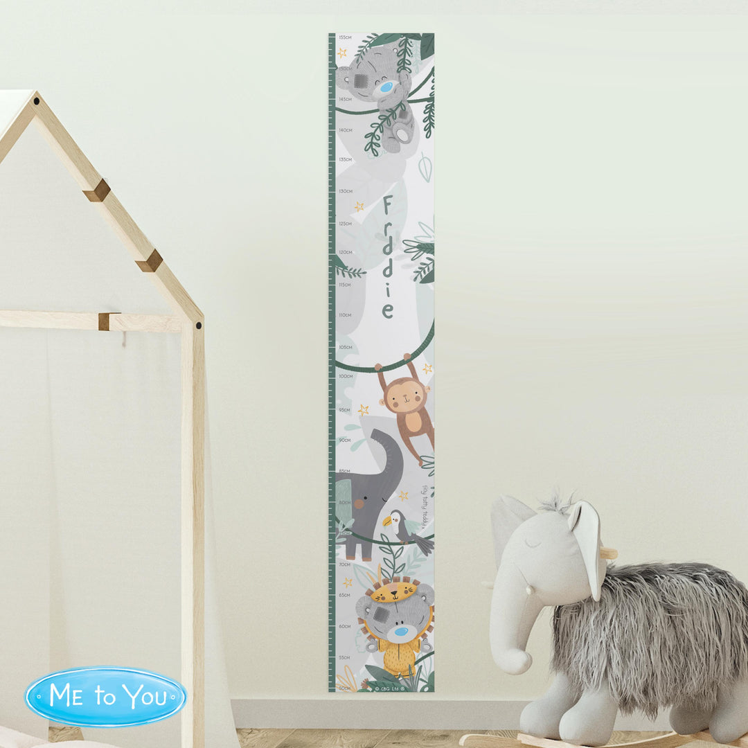 Personalised Tiny Tatty Teddy Wild One Height Chart, The Personal Shop, personalised gifts