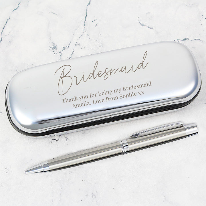 Personalised Free Text Pen and Box Set – alternative view
