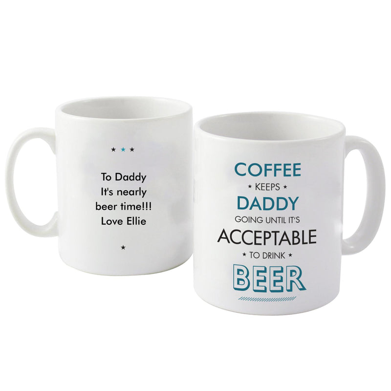 Personalised Acceptable To Drink Mug