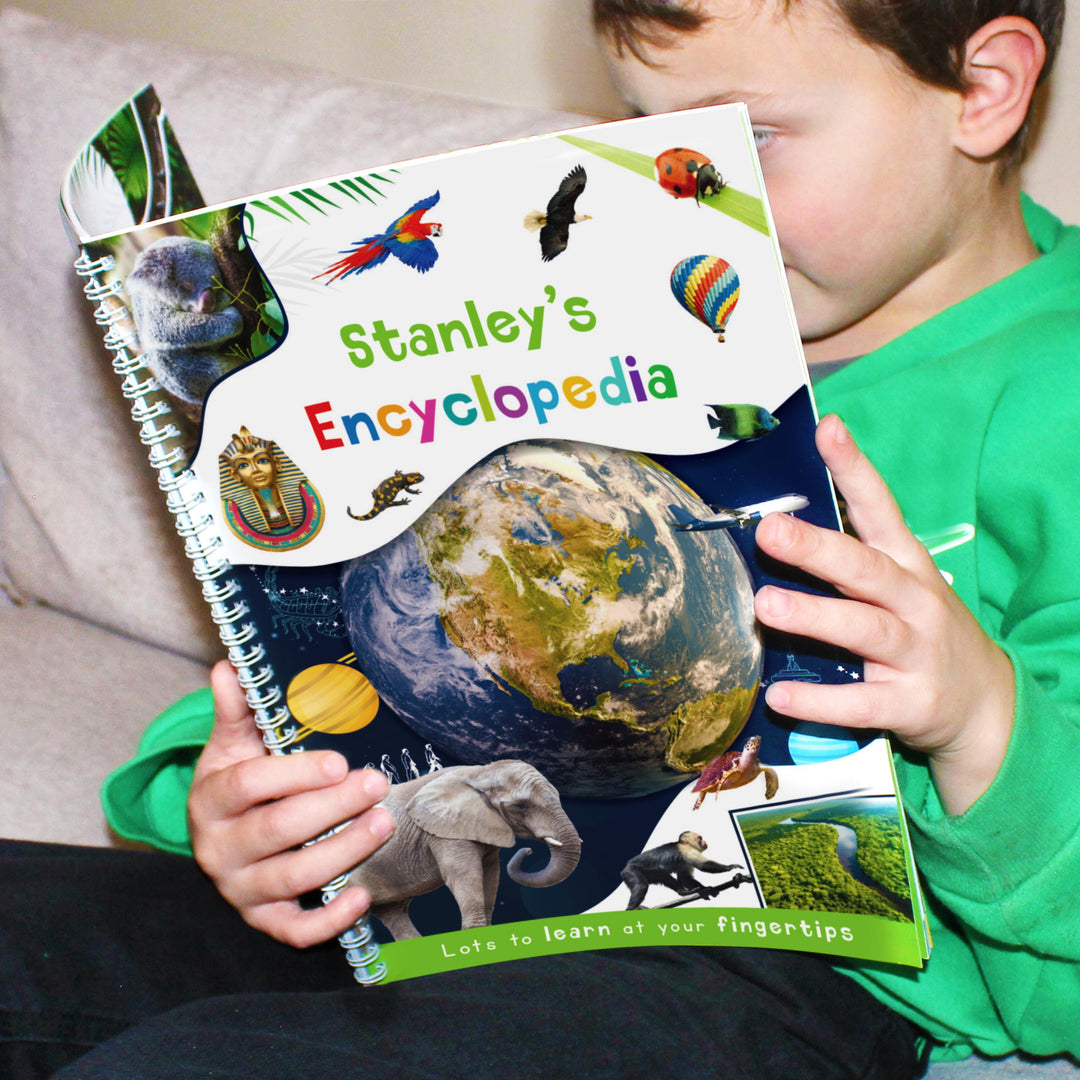 Personalised Childrens Encyclopedia – alternative view