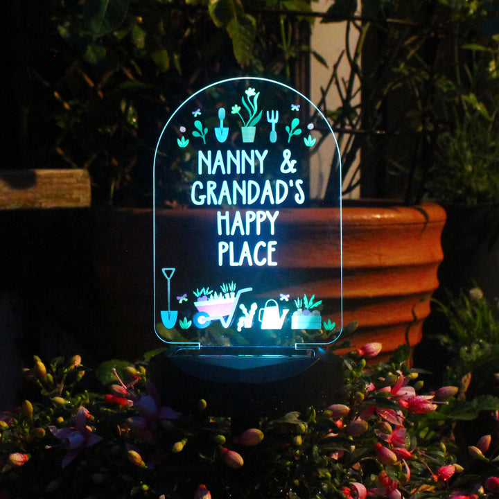 Personalised Vegetable Patch Outdoor Solar Light, The Personal Shop, personalised gifts