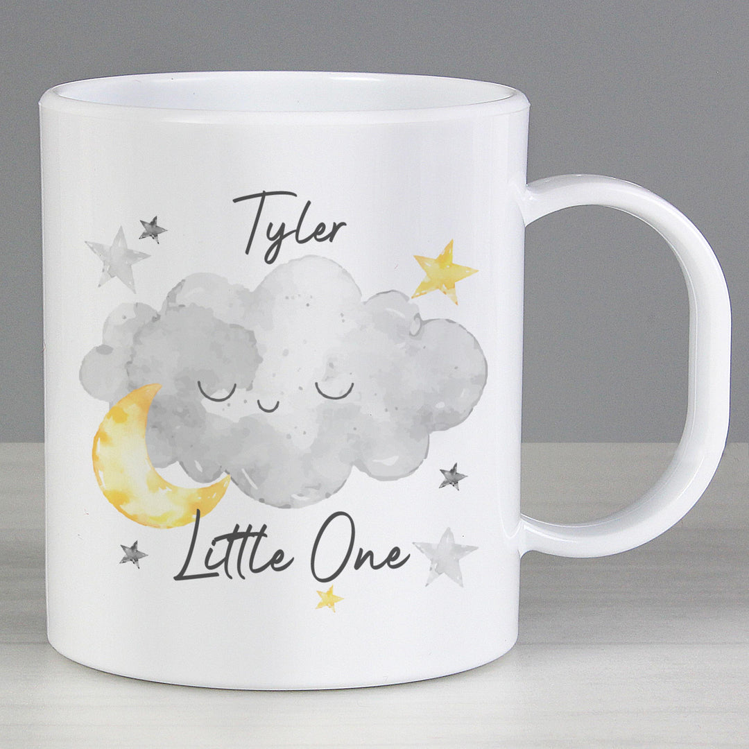 Personalised Little One Cloud Plastic Mug – alternative view