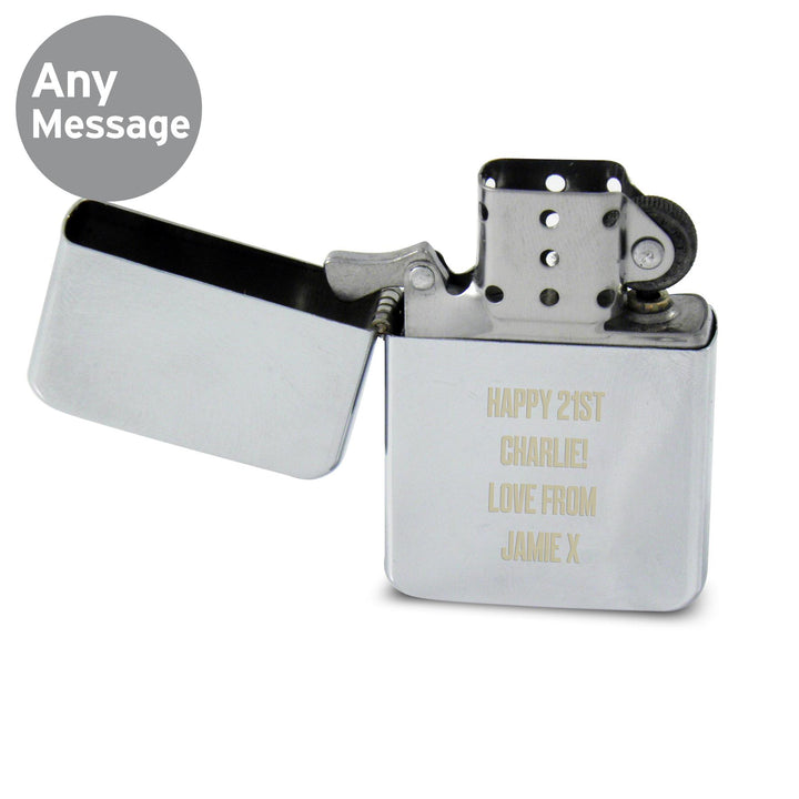 Personalised Bold Font Lighter – alternative view