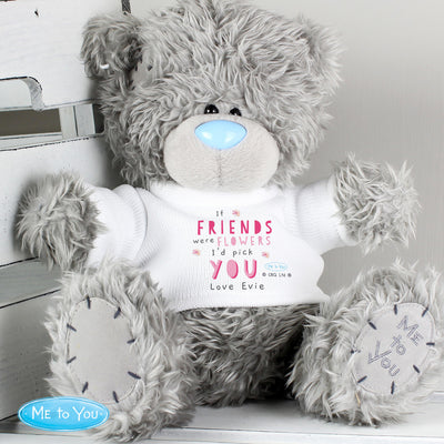 Personalised Me To You If...Were Flowers Bear