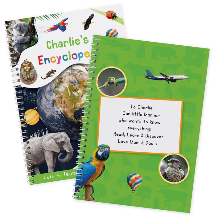 Personalised Childrens Encyclopedia – alternative view
