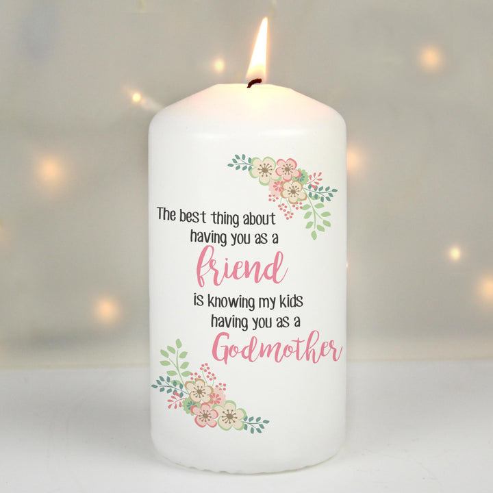 Personalised The Best Thing Pillar Candle, The Personal Shop, personalised gifts