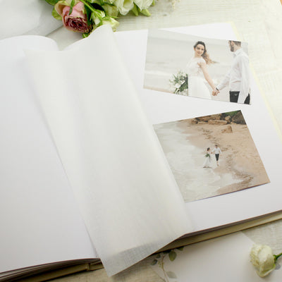 Personalised Floral Watercolour Traditional Photo Album