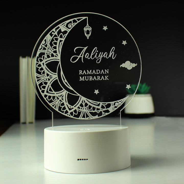 Personalised Eid and Ramadan LED Light - alternative view