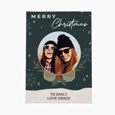 Personalised Photo Upload Christmas Card