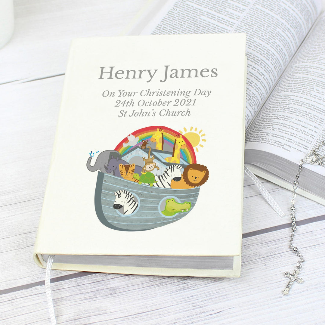 Personalised Noahs Ark Holy Bible - Eco-friendly – alternative view