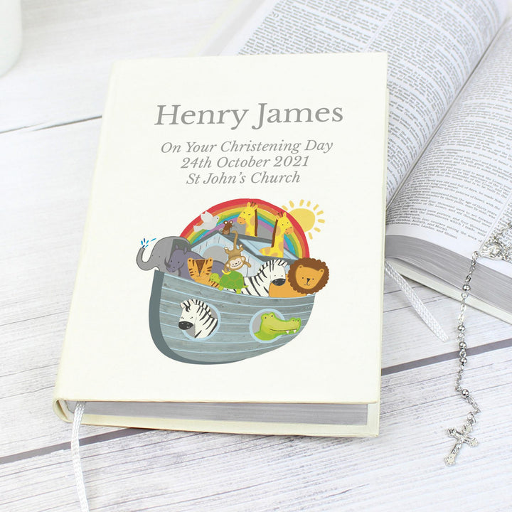 Personalised Noahs Ark Holy Bible - Eco-friendly – alternative view