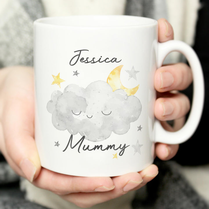 Personalised Mummy Cloud Mug, The Personal Shop, personalised gifts