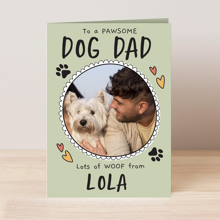 Personalised From the Dog Photo Upload Card, The Personal Shop, personalised gifts