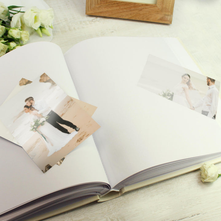 Personalised Photo Upload 25th Anniversary Traditional Photo Album, The Personal Shop, personalised gifts