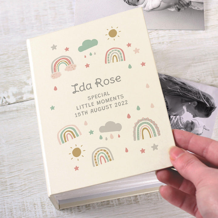 Personalised Rainbow 6x4 Photo Album – alternative view