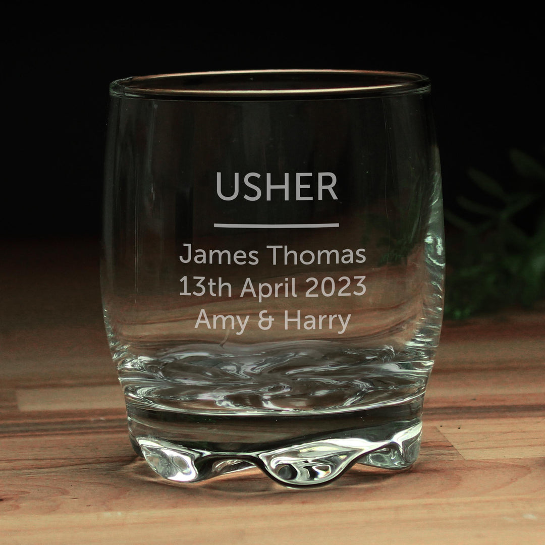 Personalised Free Text Tumbler – alternative view
