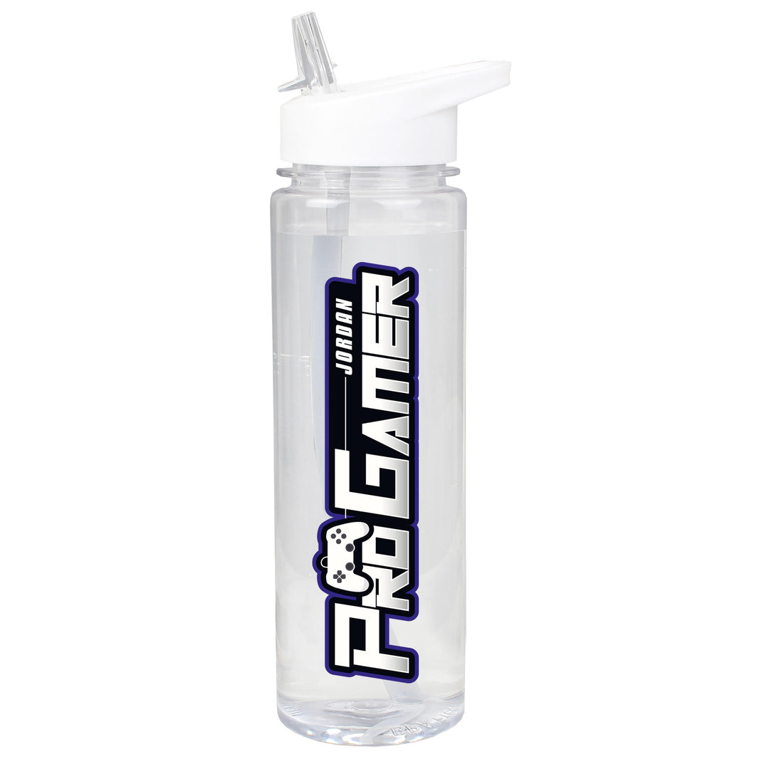 Personalised Pro Gamer Water Bottle, The Personal Shop, personalised gifts