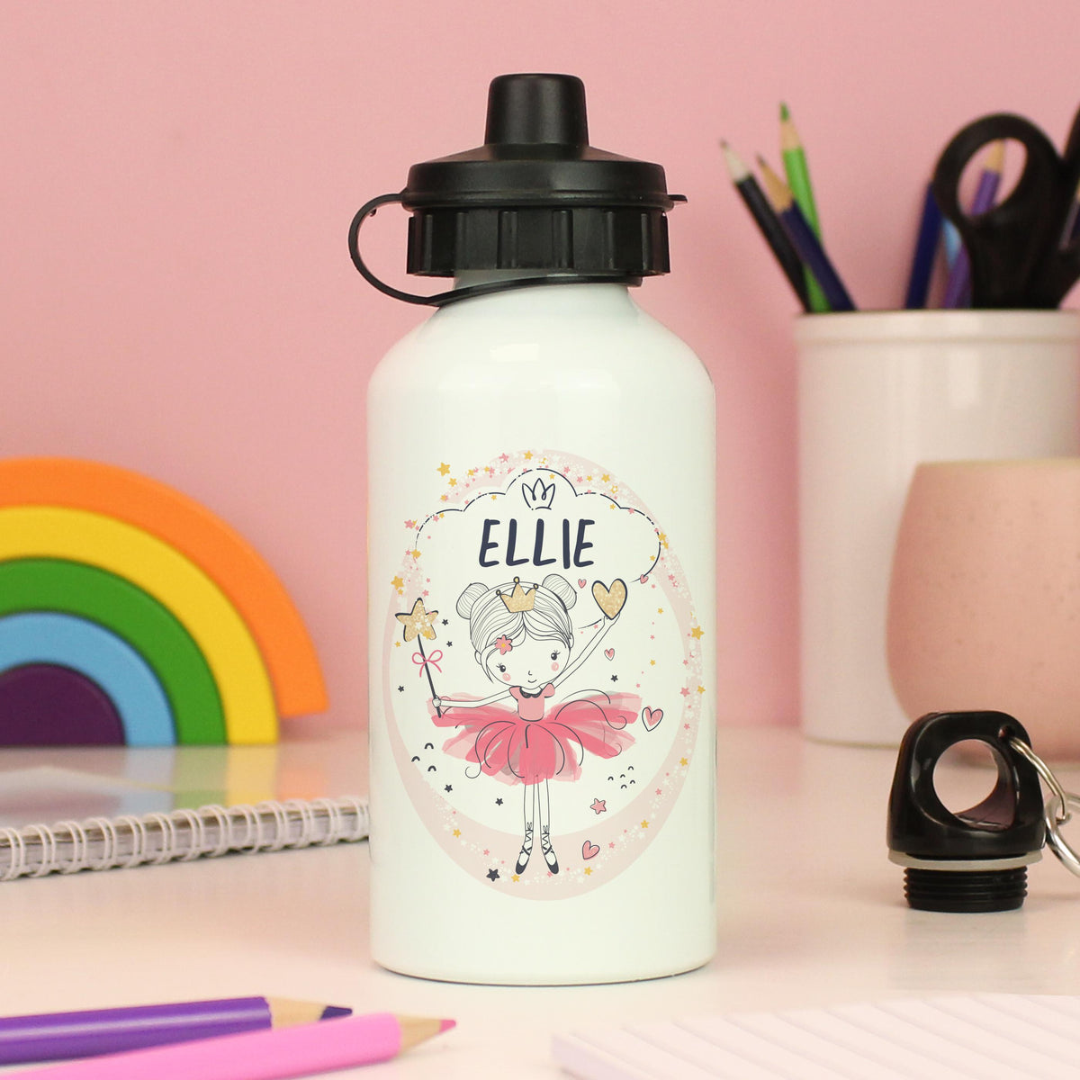 Personalised Fairy Drinks Bottle – alternative view