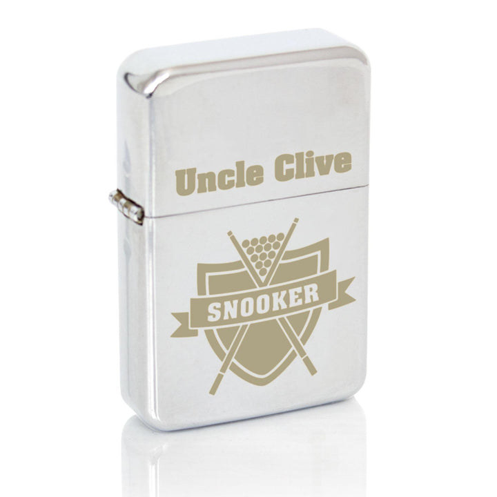 Personalised Snooker Lighter – alternative view