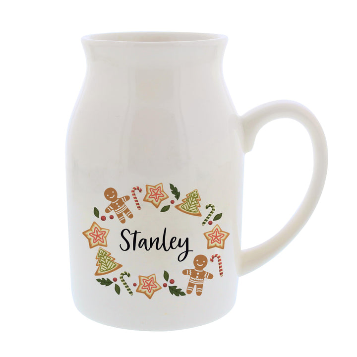 Personalised Christmas Milk Jug – alternative view