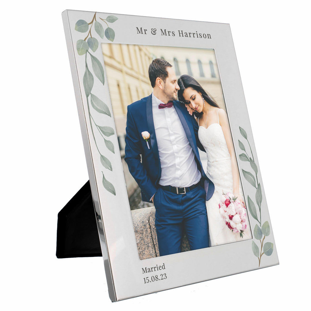 Personalised Botanical 5x7 Photo Frame – alternative view