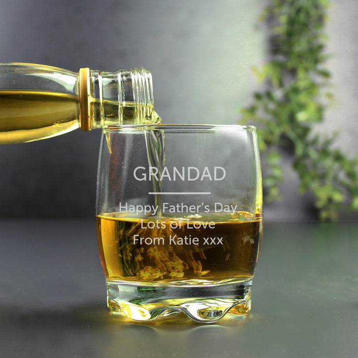 Personalised Free Text Tumbler – alternative view