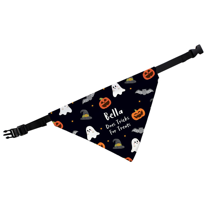 Personalised Halloween Dog Bandana – alternative view