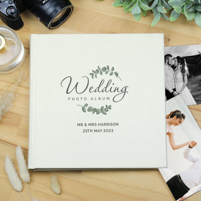 Personalised Wedding Square Photo Album