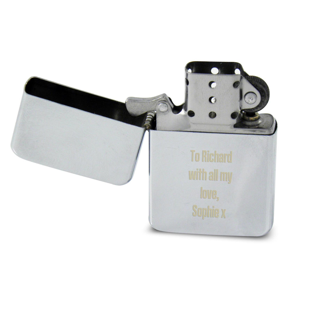 Personalised Bold Font Lighter – alternative view