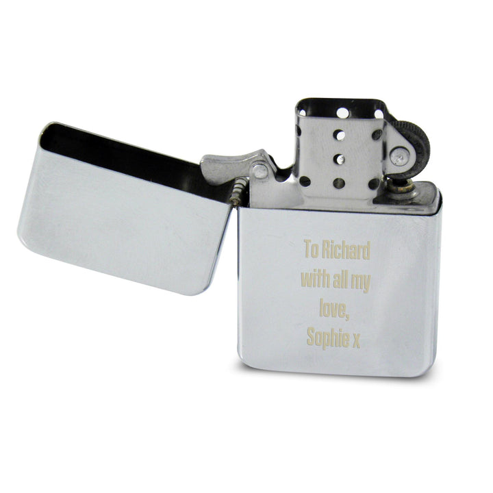 Personalised Bold Font Lighter – alternative view