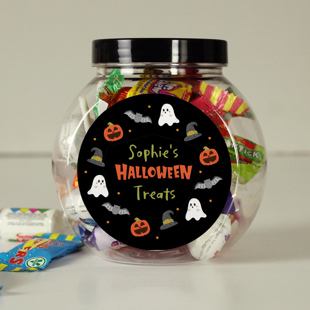 Personalised Halloween Sweets Jar – alternative view