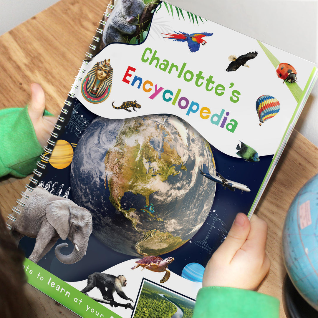 Personalised Childrens Encyclopedia – alternative view