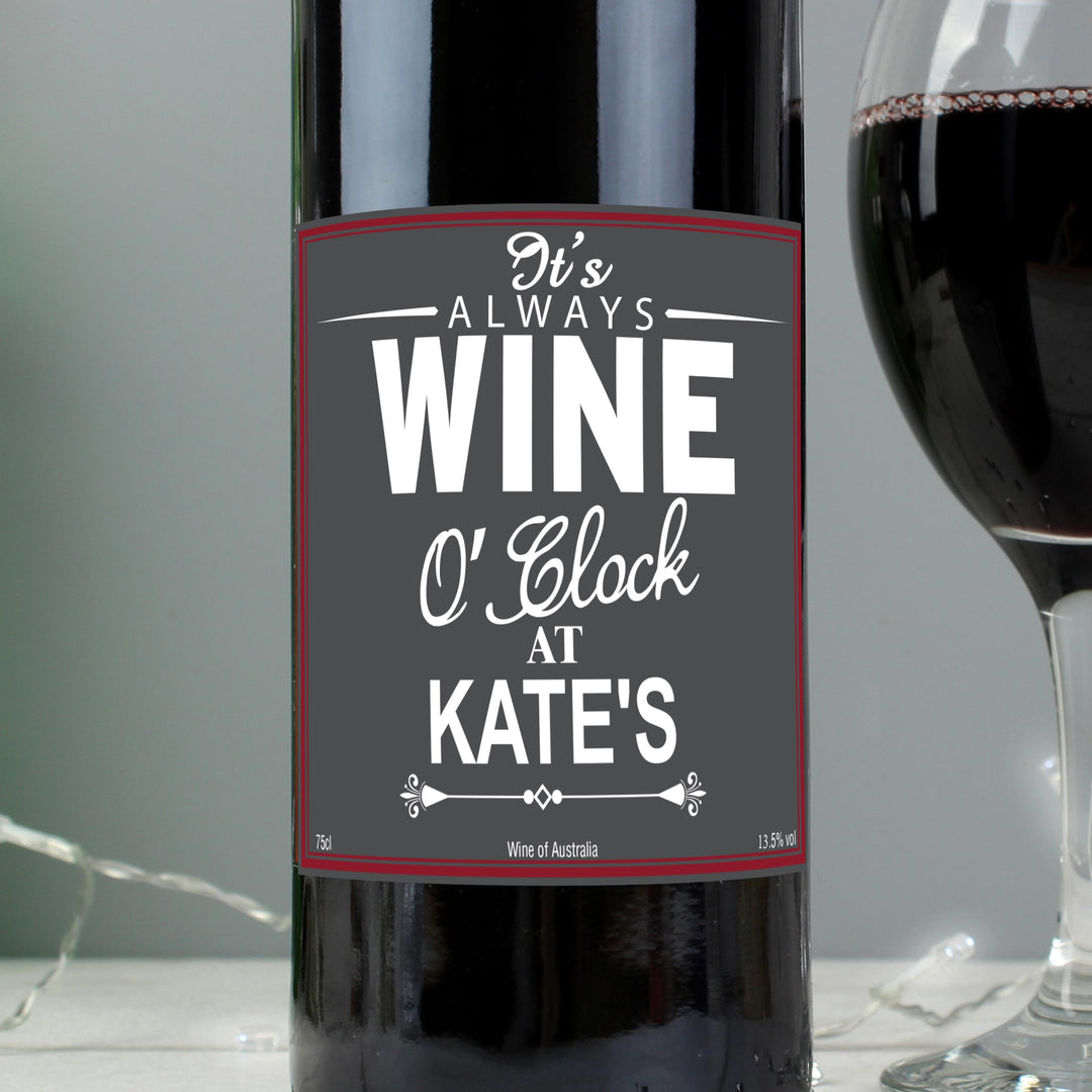 Personalised Wine O&